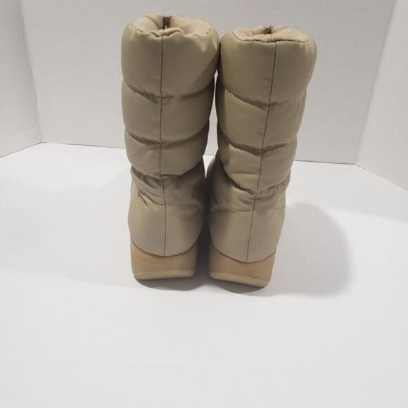 Naturalizer Front Zip Rain Ankle Puffer Boots 10 - Picture 5 of 12